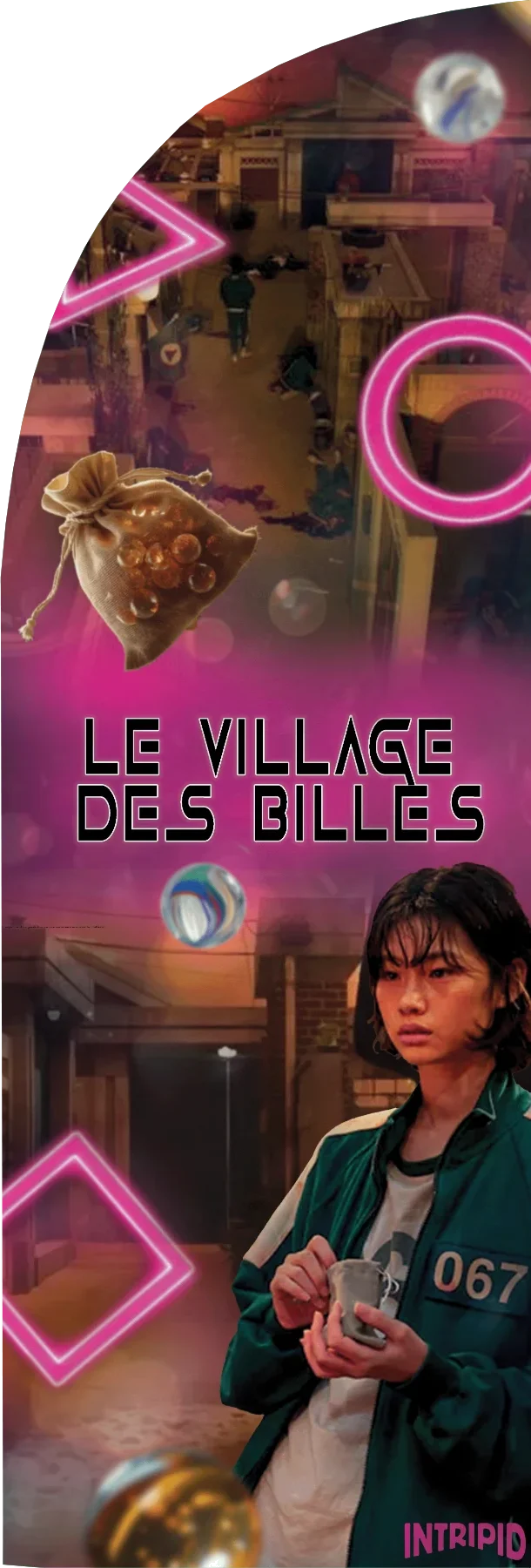 Drapeau flamme — Billes